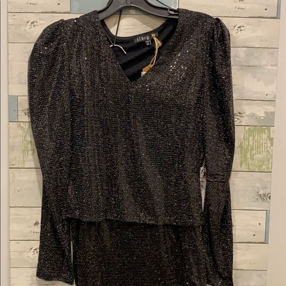 Cocktail shirt and skirt combo